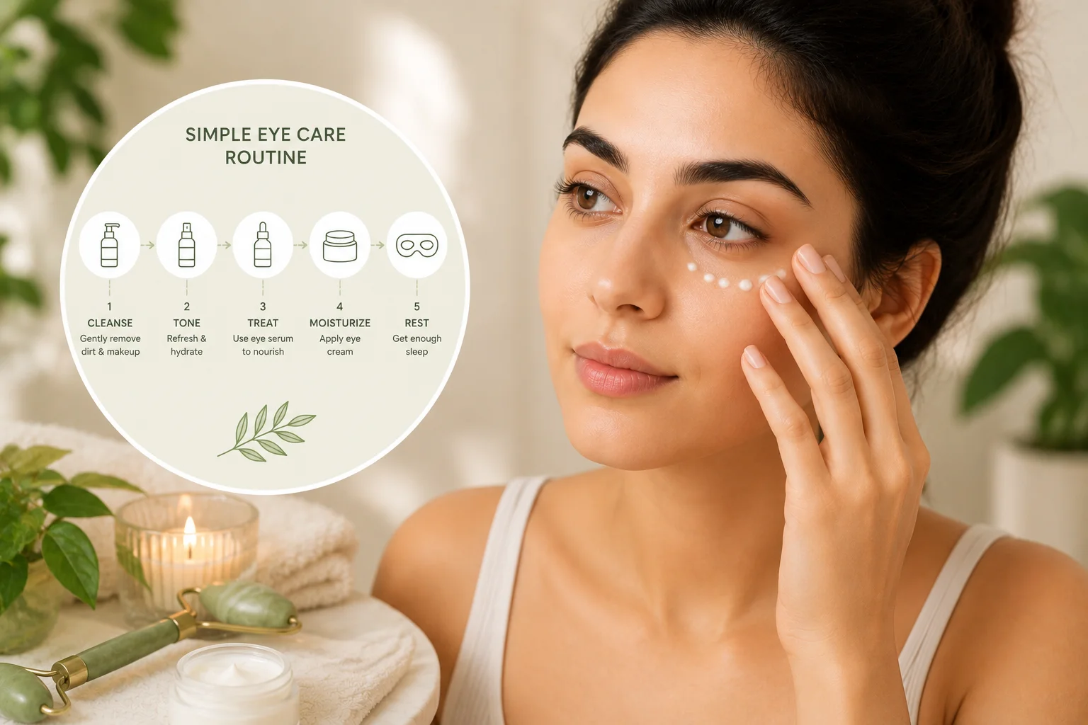 Building a Simple Eye Care Routine for Tired-Looking Eyes