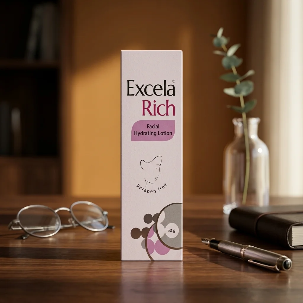 Excela Rich Facial Hydrating Lotion, (50g) - Image 1