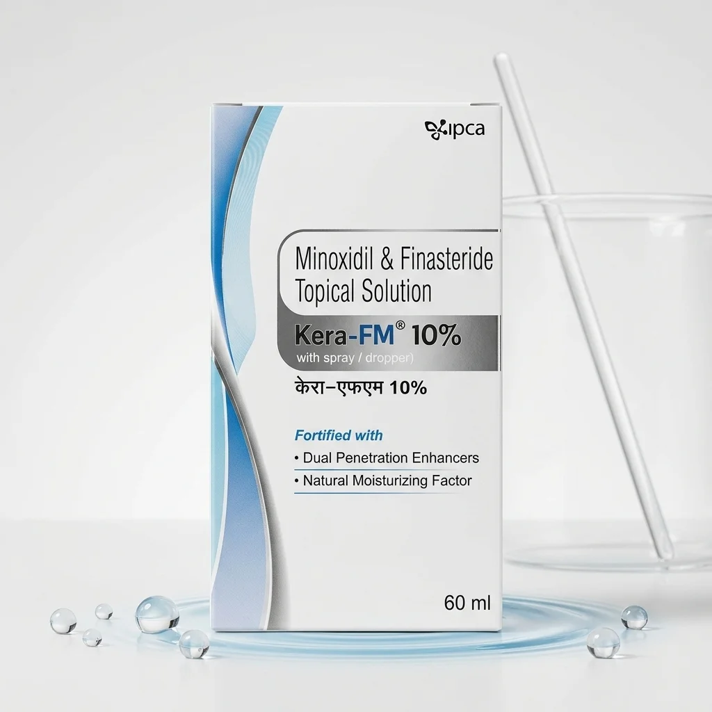 Kera Fm 10% Hair Solution, 60ml - Image 1