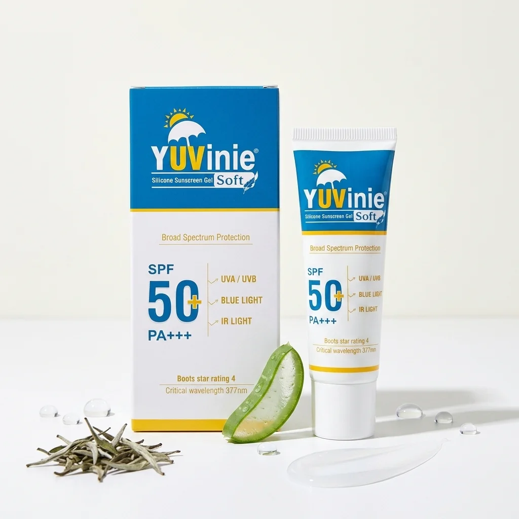 Yuvinie Soft Silicone Sunscreen Gel (50gm) - Image 1